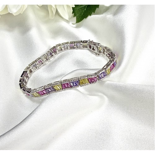 Renkli Parıltı Bileklik