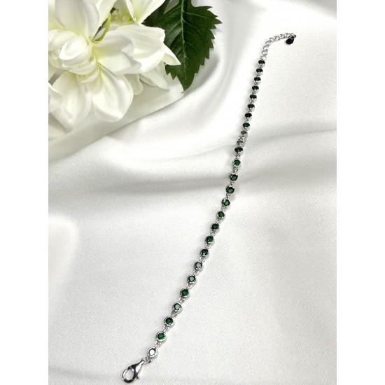 Yeşil Taşlı Bileklik – Şık ve Doğal Takılar