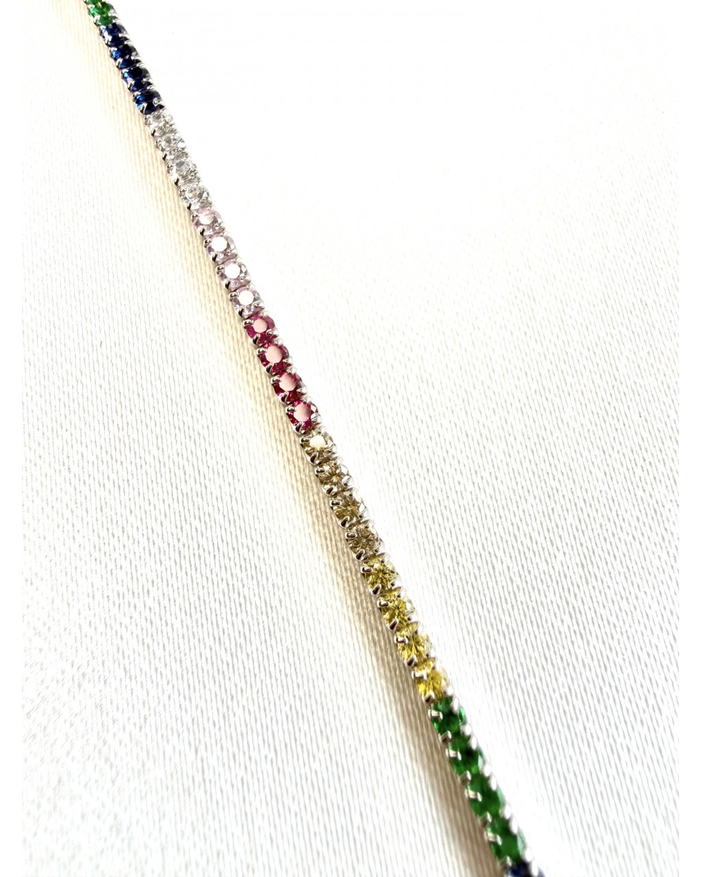 Renkli Taşlı Su Yolu Bileklik