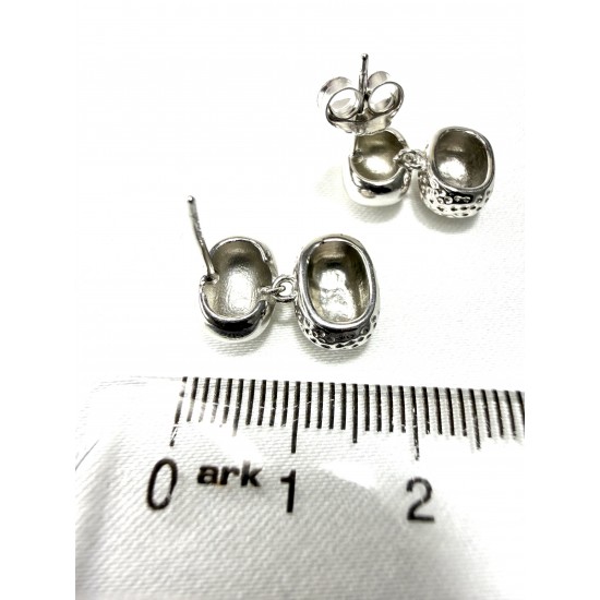 Dövme Dokulu Sallantılı Küpe