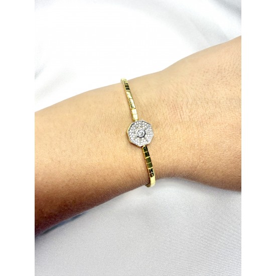 Octagon Luxe Bileklik: Zarif ve Lüks Tasarım