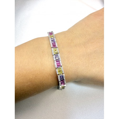 Renkli Parıltı Bileklik