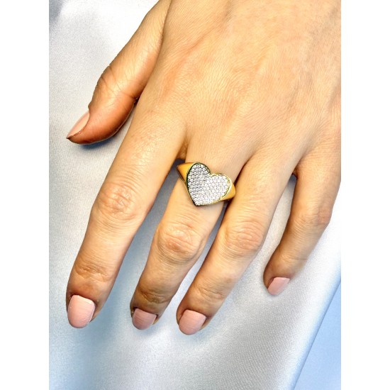 Kalp Mührü Yüzük – Sevgi ve Özel Tasarımın Simgesi