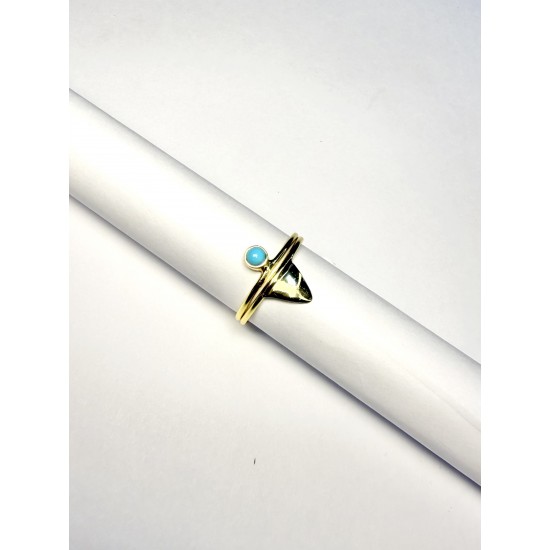 Turkuaz Yelken Yüzük – Özel Tasarım ve Şık Takılar