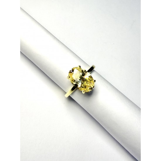 Sarı Ice Cut Yüzük Modelleri