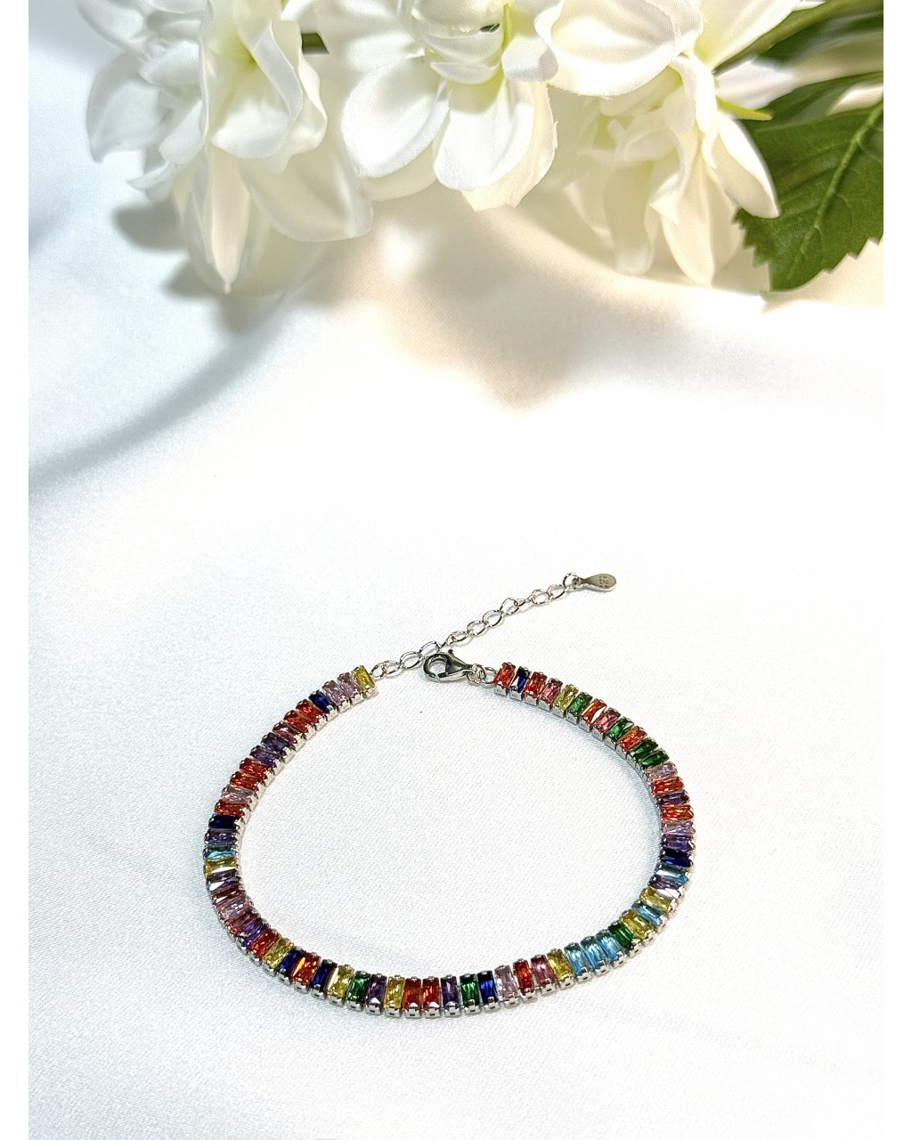 Renkli Baget Taşlı Su Yolu Bileklik Renkli Baget Taşlı Su Yolu Bileklik