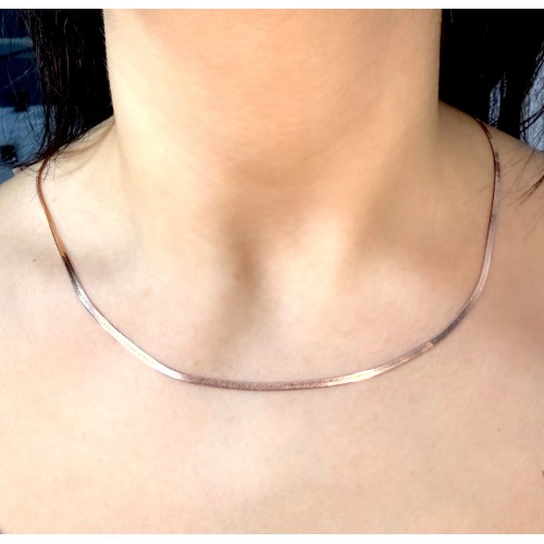 Rose Balık Sırtı Zincir (2mm)