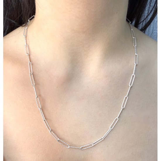 Paperclip Zincir Kolye