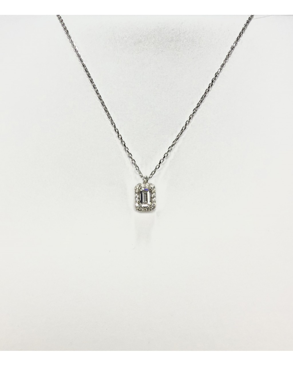 Baget taşlı kolye (S)