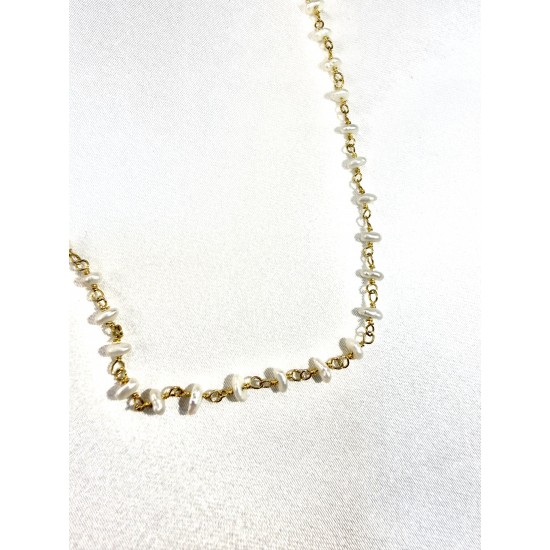 İnci Kolye Zincir