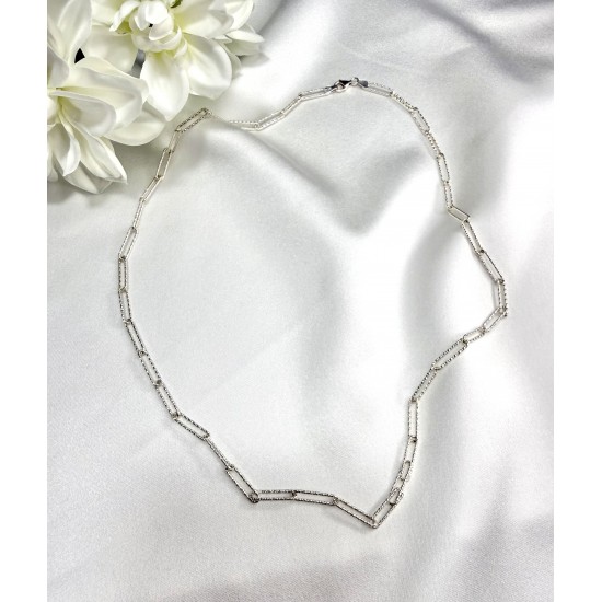 Paperclip Zincir Kolye