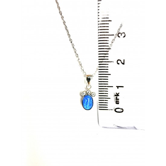 Opal Taşlı Kolye | Modern ve Özel Tasarım Kolye